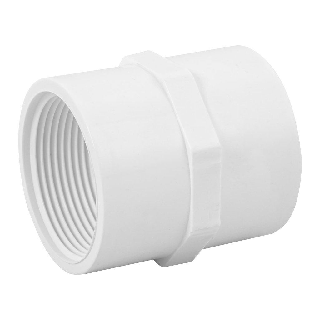 [45549] ADAPTADOR HEMBRA DE PVC 1 1/2 PLG. FOSET
