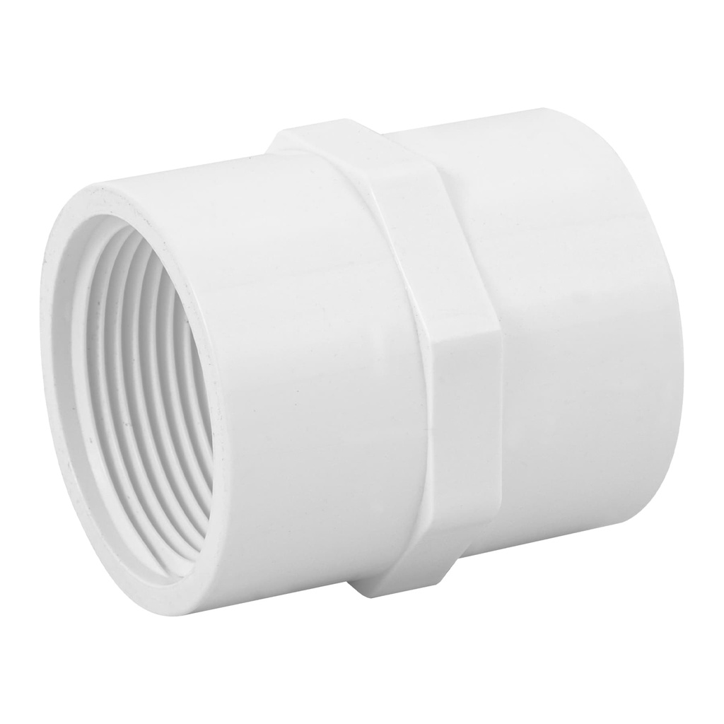 [45548] ADAPTADOR HEMBRA DE PVC 1 1/4 PLG. FOSET