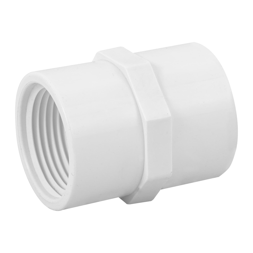 [45434] ADAPTADOR HEMBRA DE PVC 1 PLG. FOSET