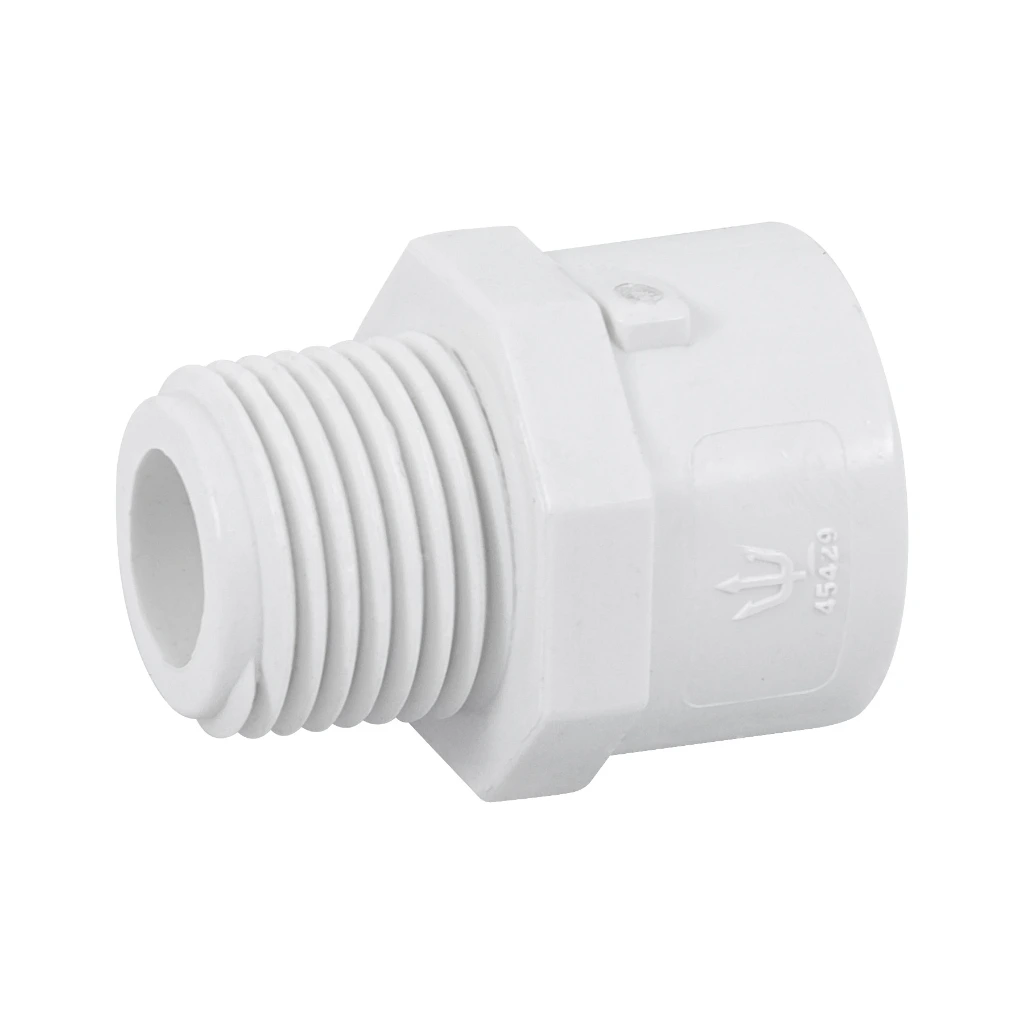 [45429] ADAPTADOR MACHO DE PVC DE 1/2 PLG. FOSET