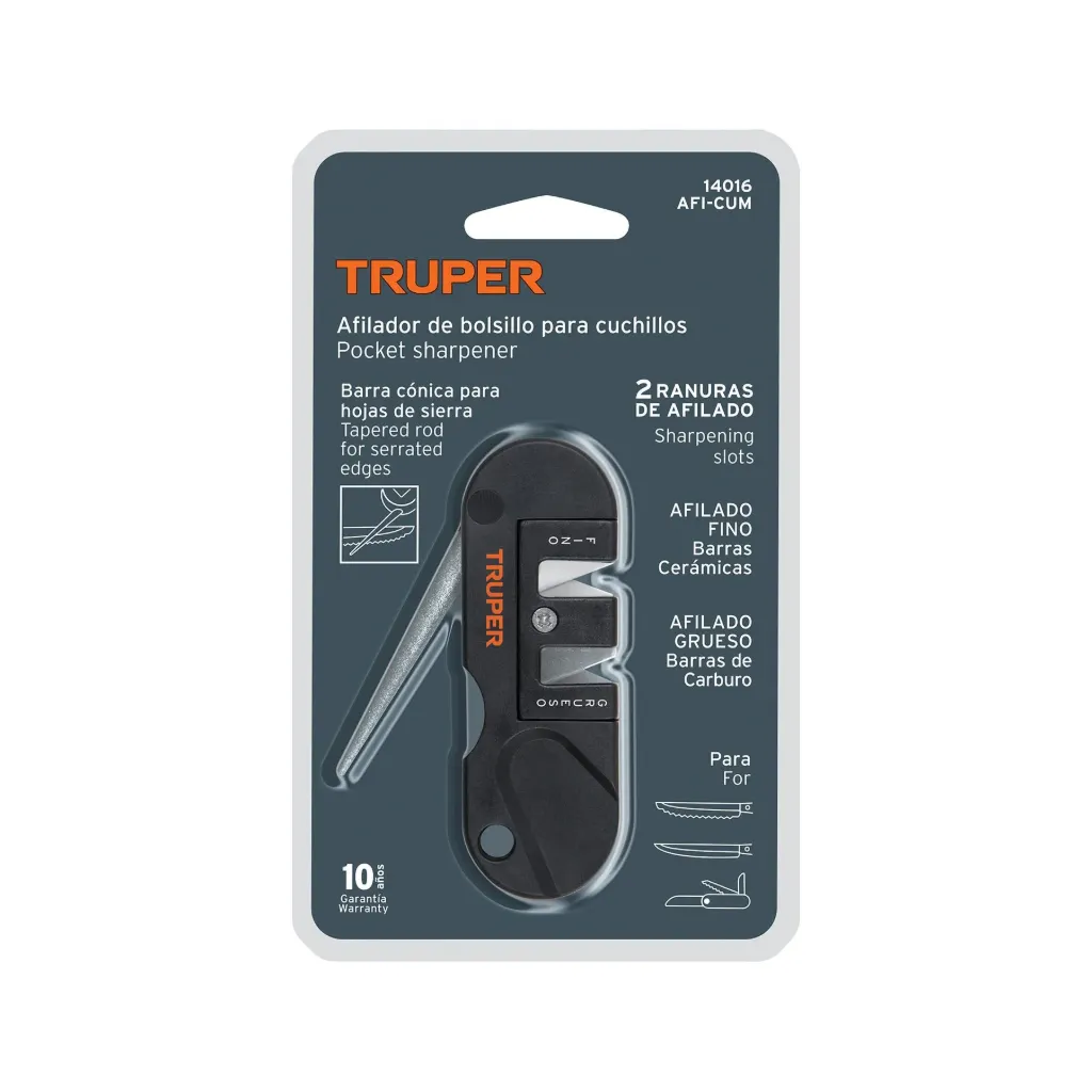 [14016] AFILADOR DE CUCHILLOS DE BOLSILLO TRUPER