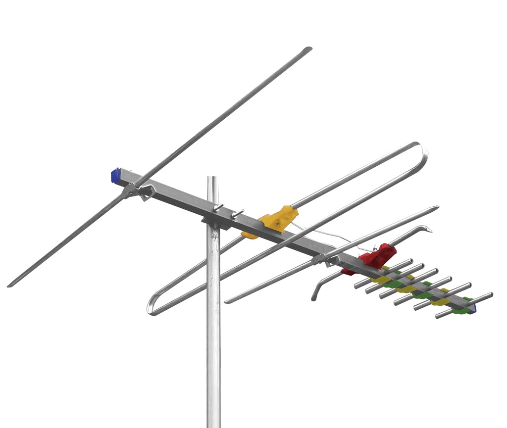 [A-UV10] ANTENA TELEVISION DE 10 ELEMTOS EN BOLSA