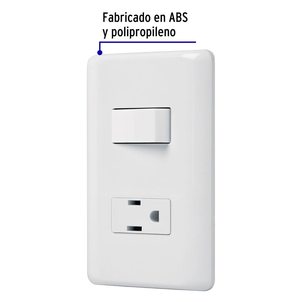 [25070] APAGADOR INTERRUPTOR SENCILLO VOLTECH