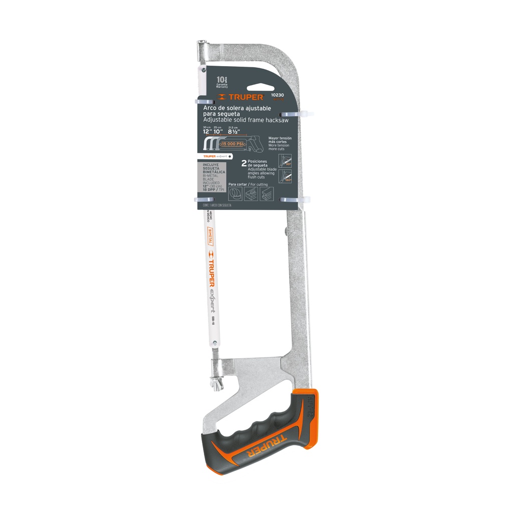 [10230] ARCO 12 PLG. PROFESIONAL AJUSTABLE DE SOLERA PARA SEGUETA