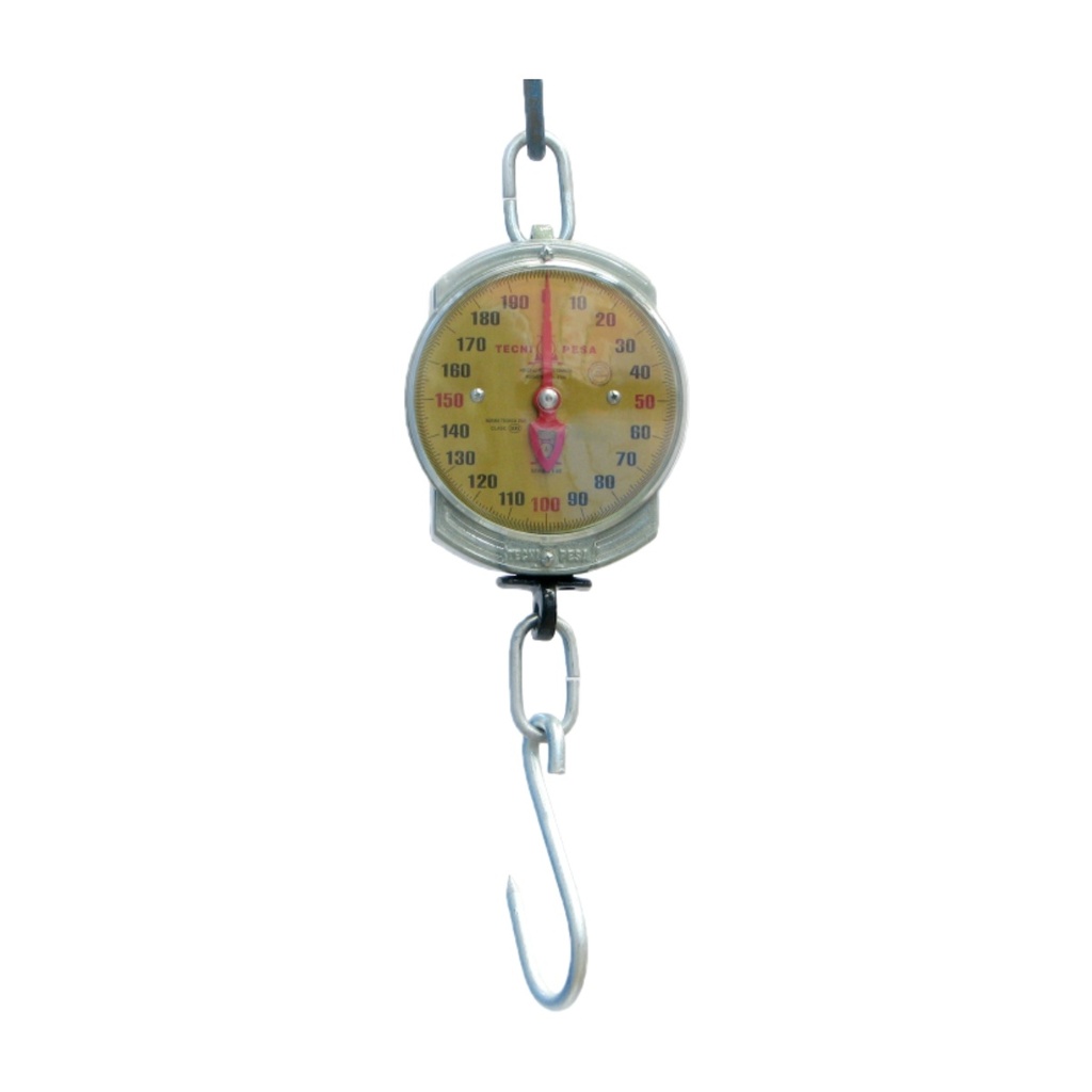 [BG1] BALANZA DE COLGAR TECNIPESA 200 LB CON GANCHO