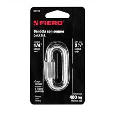[44022] BANDOLA DE ACERO DE 1/4 CON SEGURO FIERRO