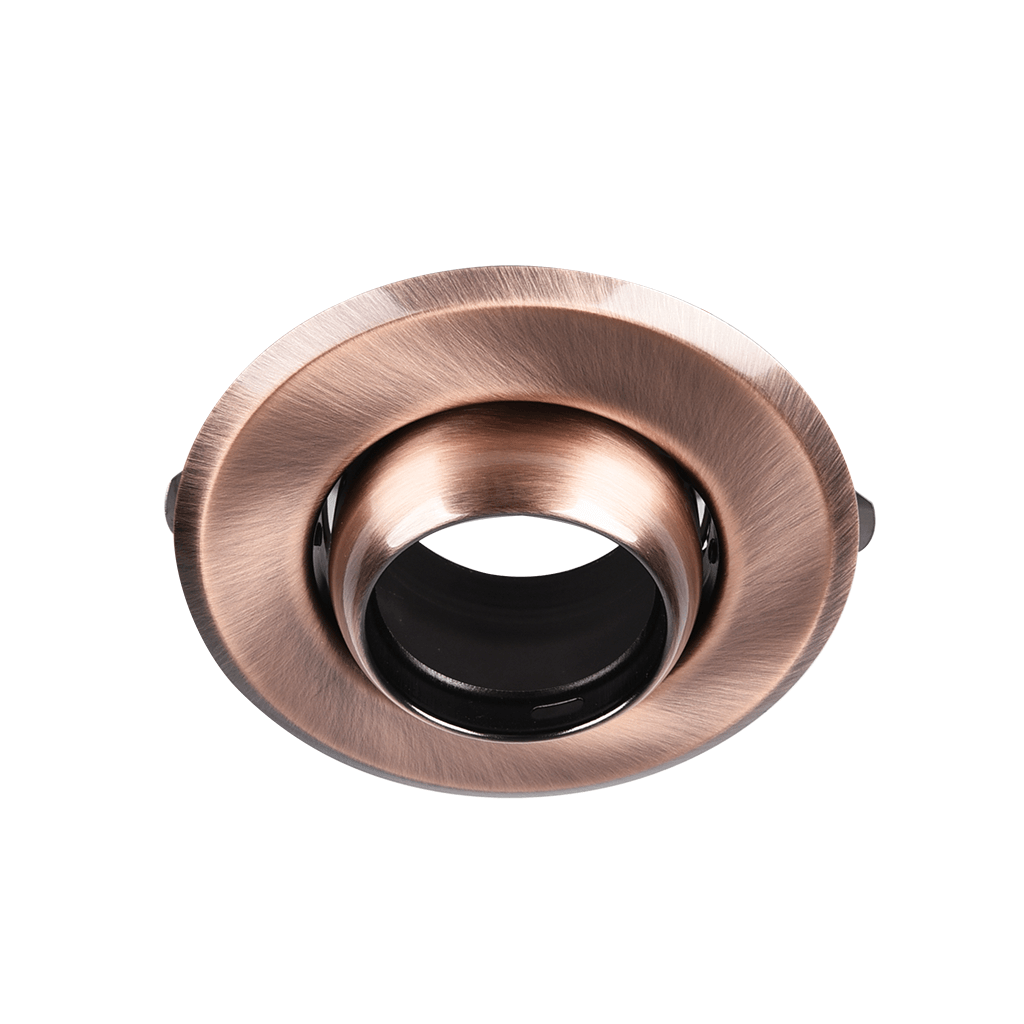 [MS-DL110BR] BASE P/OJO DE BUEY OCTAGONAL BRONCE ROJISO MAXLITE