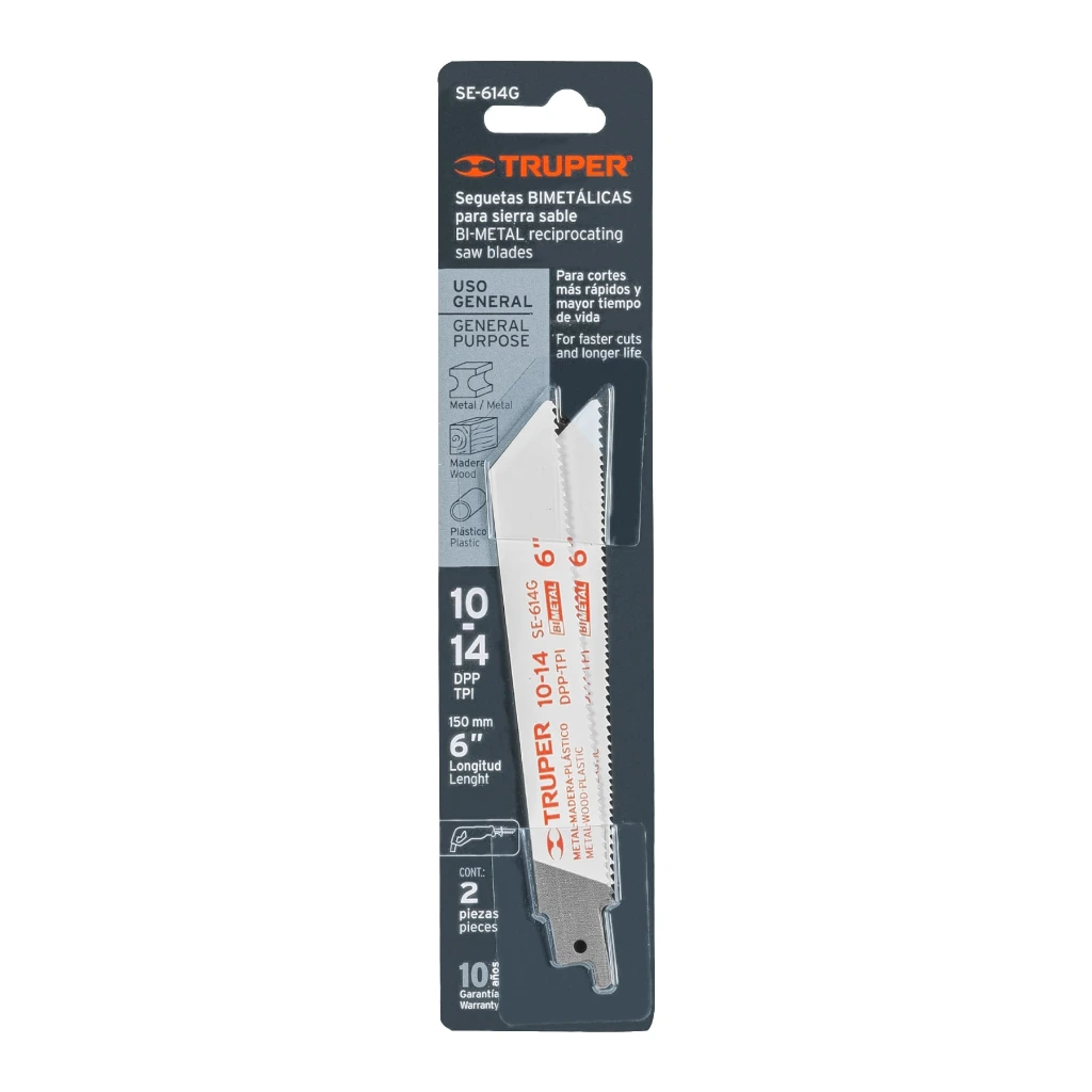 [10798] BLISTER CON 2 SEGUETAS SIERRA SABLE 8 SOSO 8-18DPP METAL TRUPER