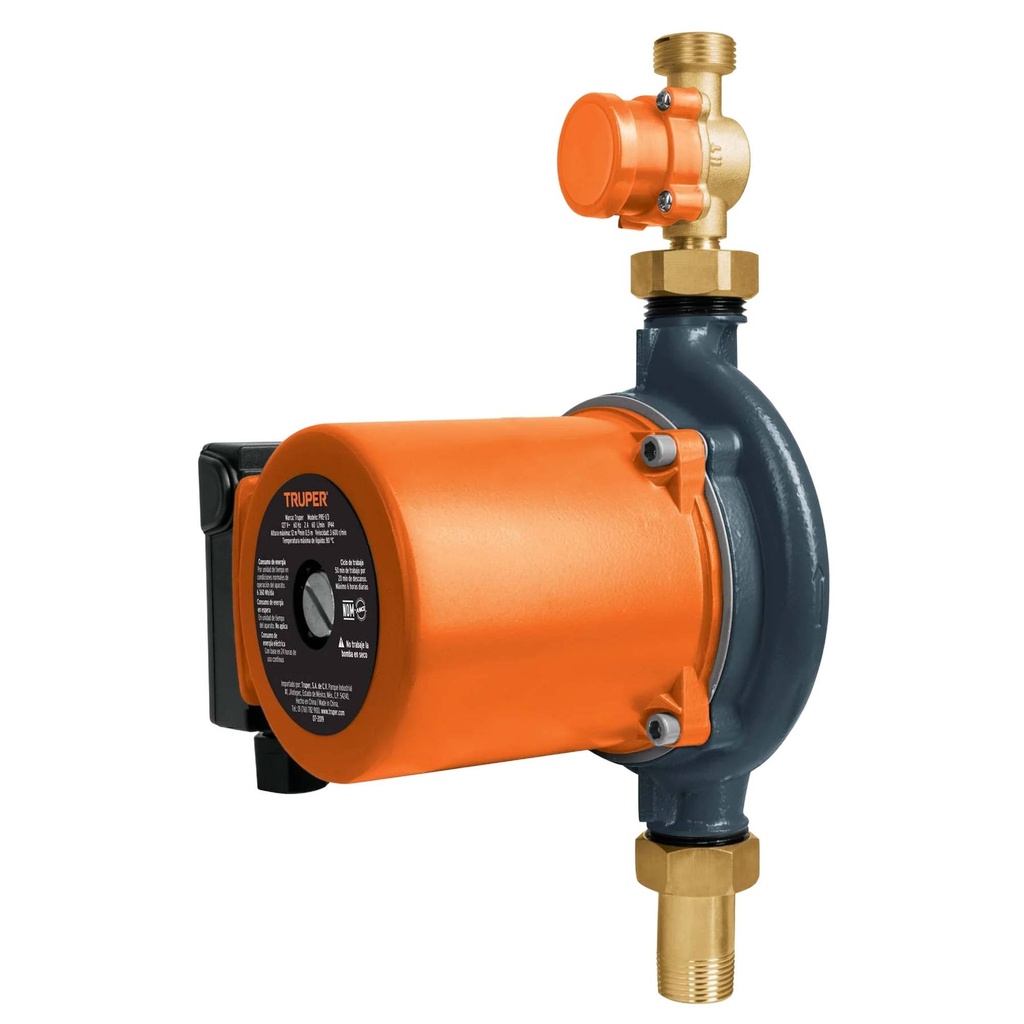 [14637] BOMBA DE AGUA CON PRESURIZADOR DE 1/3 HP