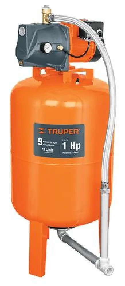 [12255] BOMBA HIDRONEUMATICA 1HP100 LITROS TRUPER