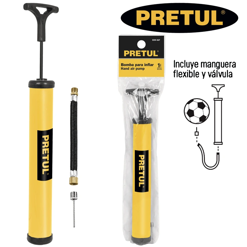 [21695] BOMBA MANUAL P/INFLAR BALONES-12'-PRETUL