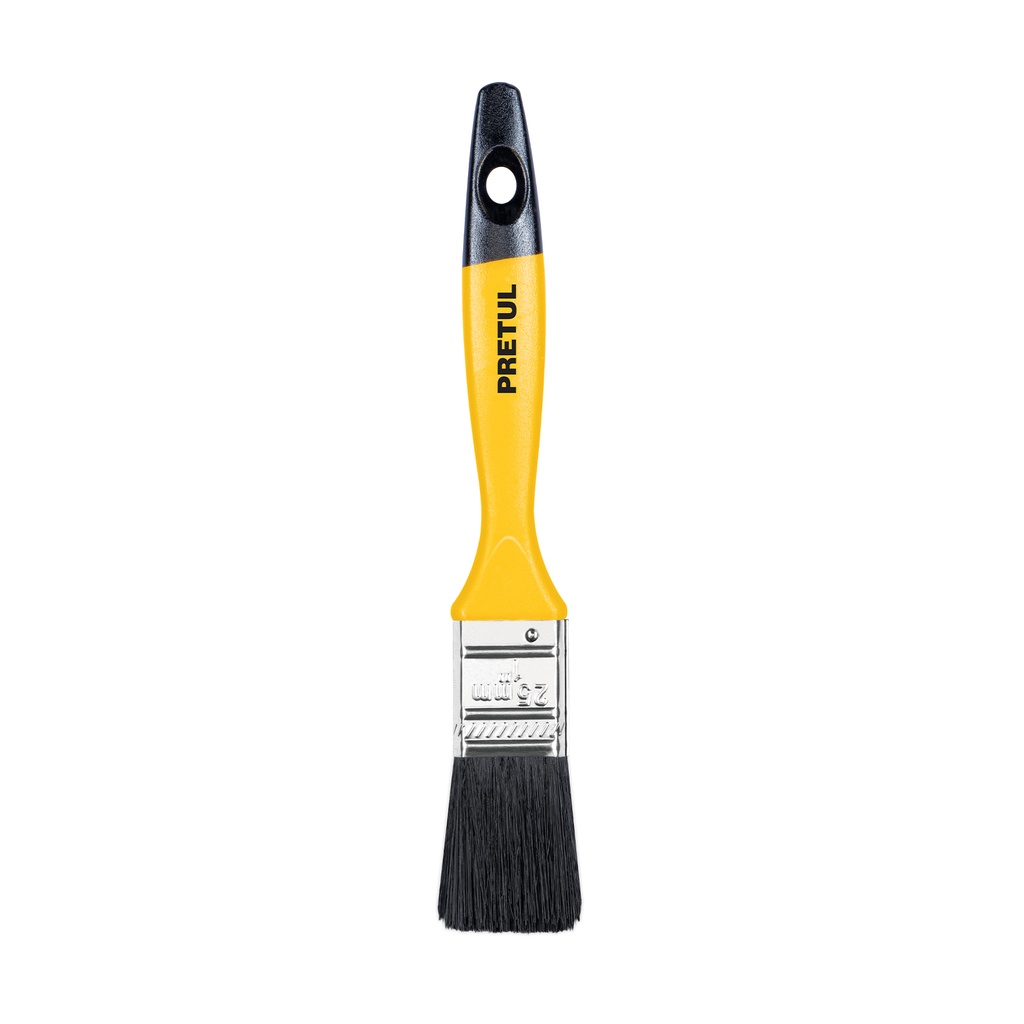 [21524] BROCHA USO GENERAL DE 1 PLG. CON MANGO DE PLÁSTICO PRETUL