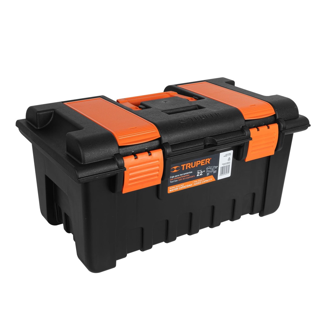 [11145] CAJA PARA HERRAMIENTA DE 22 PLG. CON COMPARTIMENTOS TRUPER