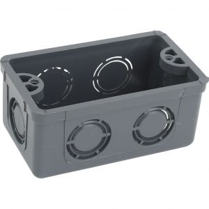 [CAJ01043] CAJA RECTANGULAr GRIS PLASTICA AMANCO