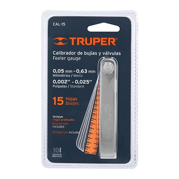 [14395] CALIBRADOR DE 15 LAINAS 0.002 A 0.025