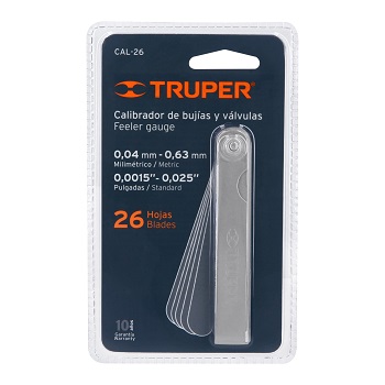 [14396] CALIBRADOR DE 26 LAINAS 0.0015 A 0.025