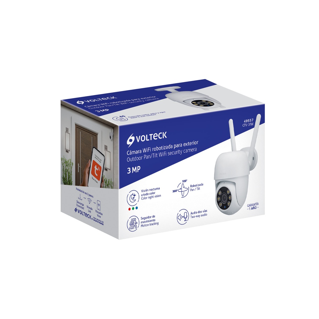 [49557] CAMARA PARA CCTV ROBOTIZADA TIPO DOMO 3MP