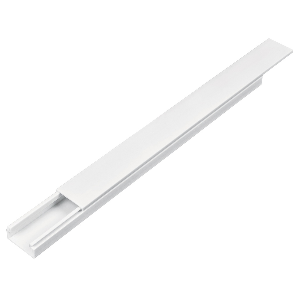 [46284] CANALETA DE 1 VÍA- 10 X 20- CON ADHESIVO MULTIPLO 20