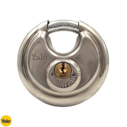 [CAS18] CANDADO REDONDO YALE DE DISCO CON LLAVINES 0010628