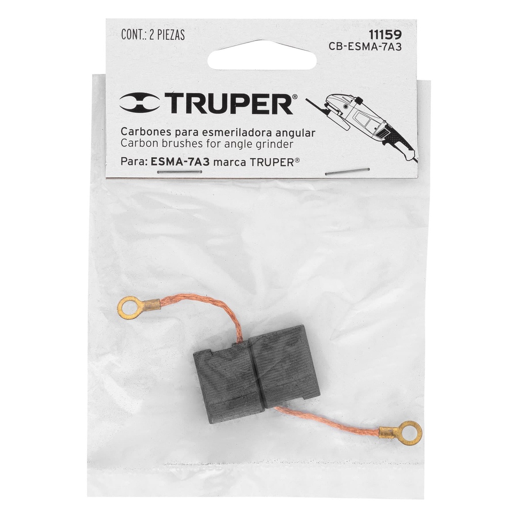 [11159] CARBONES D ESCOBILLAS PARA ESMA 7A-3 TRUPER