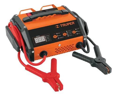 [12889] CARGADOR DE BATERIA AUTOMATICO CON ARRANCADOR TRUPER