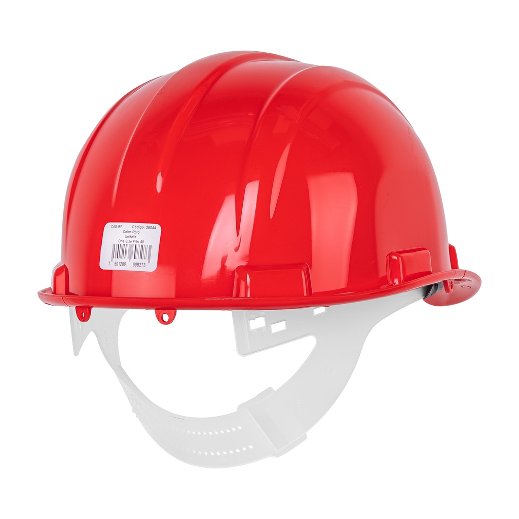 [25044] CASCO SEGURIDAD- COLOR ROJO- PRETUL