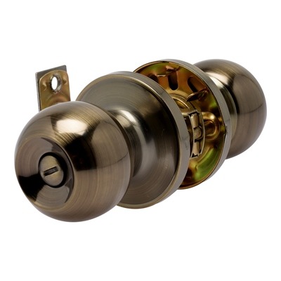 [12-6871AB] CHAPA BOLA SICHER DORADO ANTIGUO