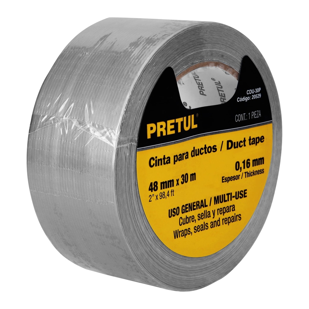 [20529] CINTA PARA DUCTO- 30 M- PRETUL