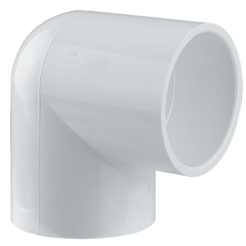 [10125] CODO PVC SIN ROSCA 1 LISO