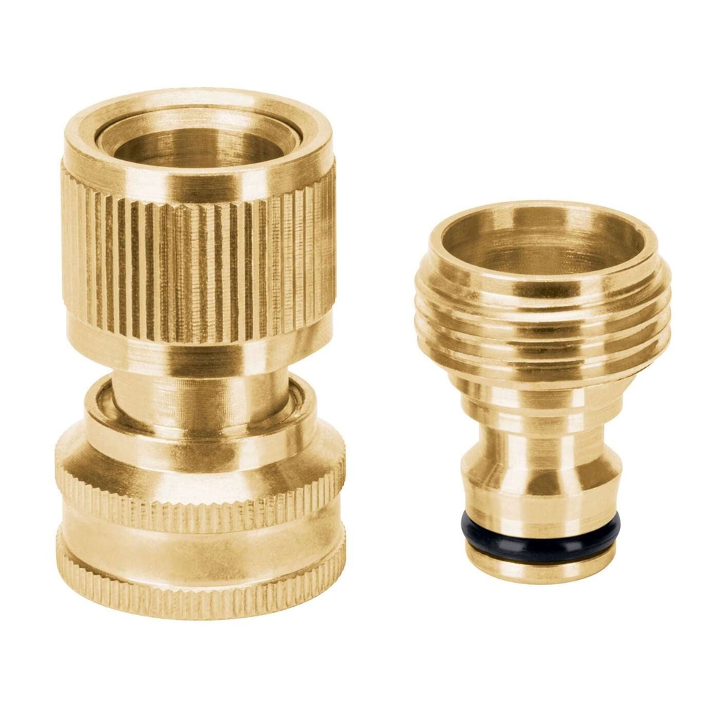 [101599] CONECTOR 3/4 PLG. RÁPIDO DE LATÓN MANGUERA ACC. SISTEMA CLICK