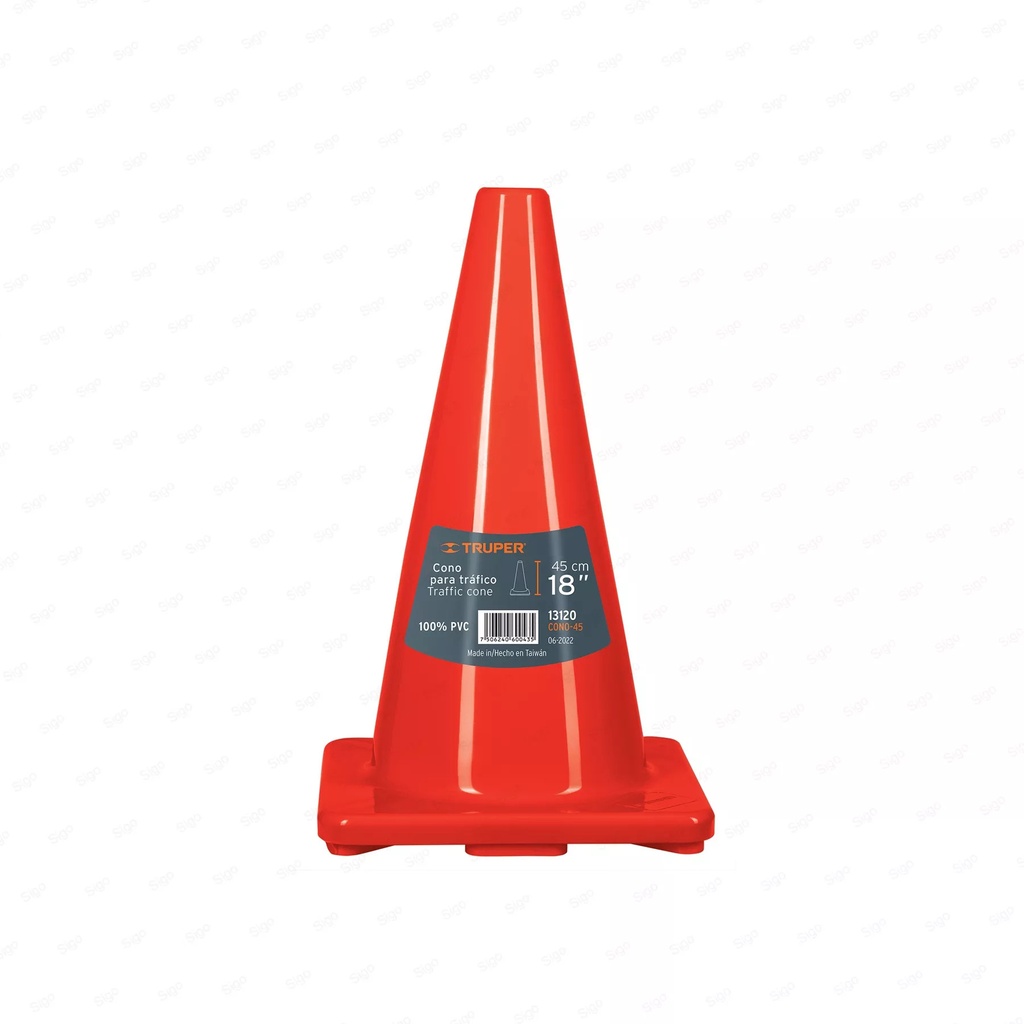 [13120] CONO DE PRECAUCIÓN DE 45 CM