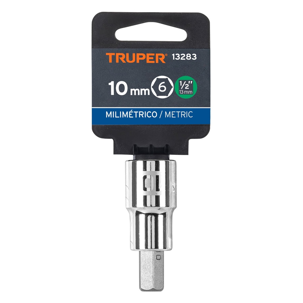 [13283] COPA DADO EXAGONAL 10MM TRUPER