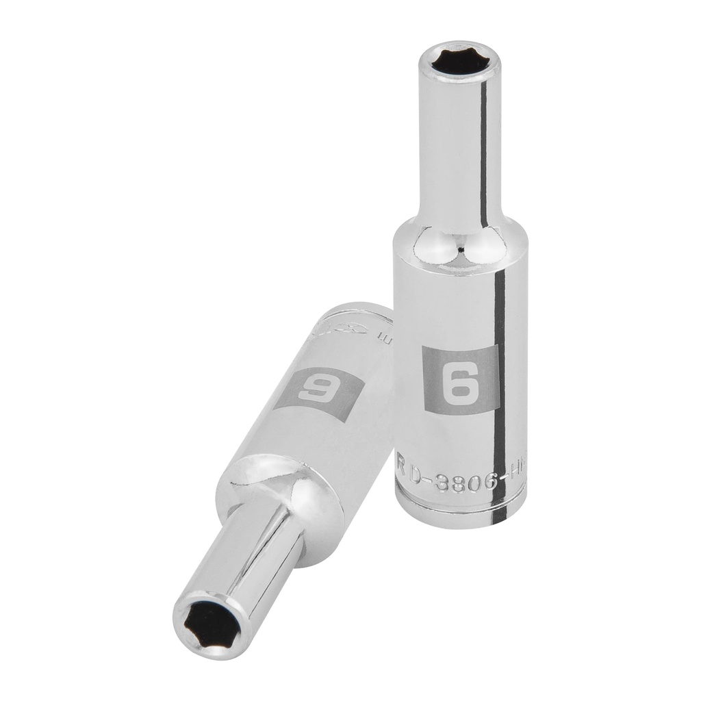 [100991] COPA DADO LARGO 6MM CUADRO 3/8 TRUPER