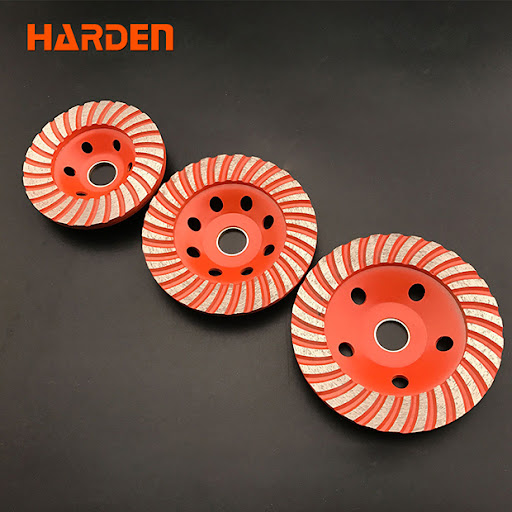 [611332] COPA P/CONCRETO D/DIAMANTE DOBLE FILA 4 1/2 HARDEN