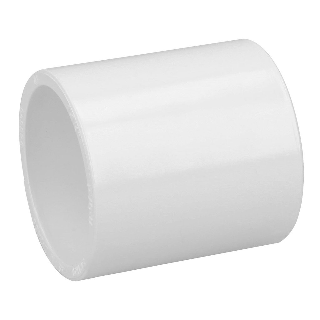 [45529] COPLE DE PVC CÉDULA 40 DE 1 1/4 PLG. FOSET