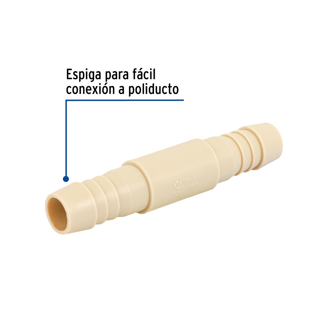 [48554] COPLE POLIDUCTO INSERCION DE 3/4 DE