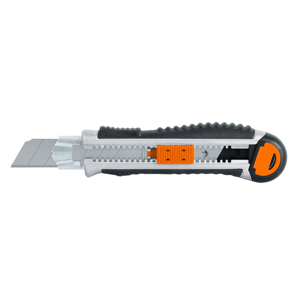 [17902] CUTTER 25MM TRABAJO PESADO C/ALMA METALICA Y GRIP EXPERTO