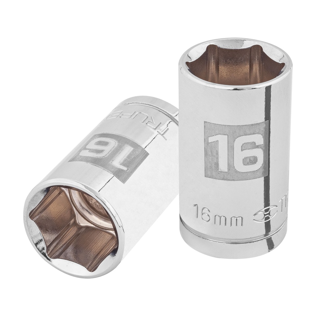 [13266] DADO DE 16 MM 6 PUNTAS CUADRO 1/2 PLG. TRUPER