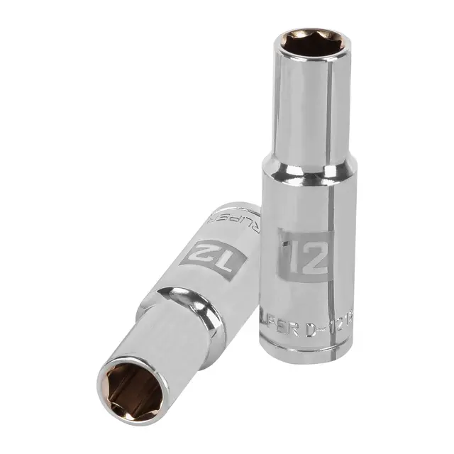 [13352] DADO LARGO DE 12 MM 6 PUNTAS CUADRO 1/2 PLG. TRUPER