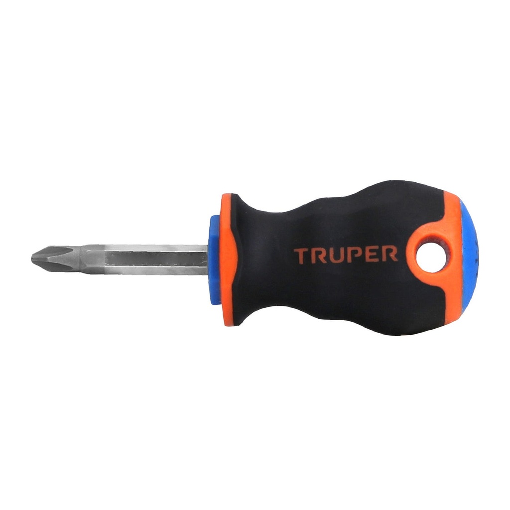 [14073] DESARMADOR DE CRUZ 1/4 PLG. X 1 1/2 PLG. MANGO COMFORT GRIP TRUPER