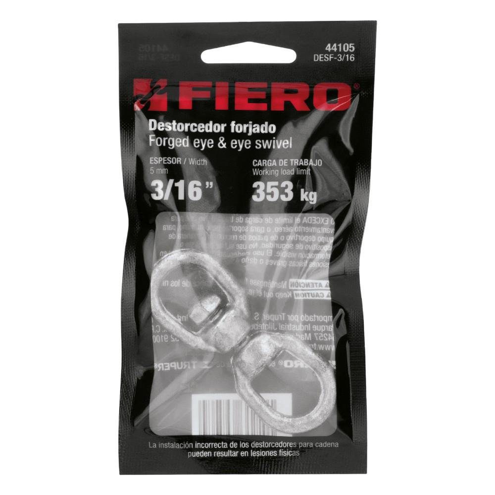 [44105] DESTORCEDOR FORJADO DE 3/16 PLG. PARA CABLE FIERO