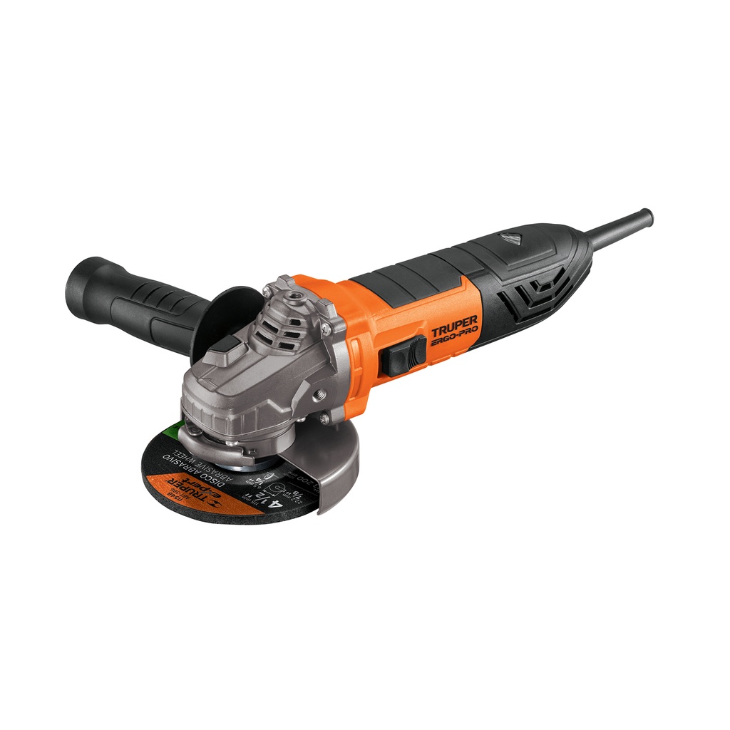 [18156] ESMERILADORA ANGULAR 4 1/2 PLG. 850 W ERGO PRO TRUPER