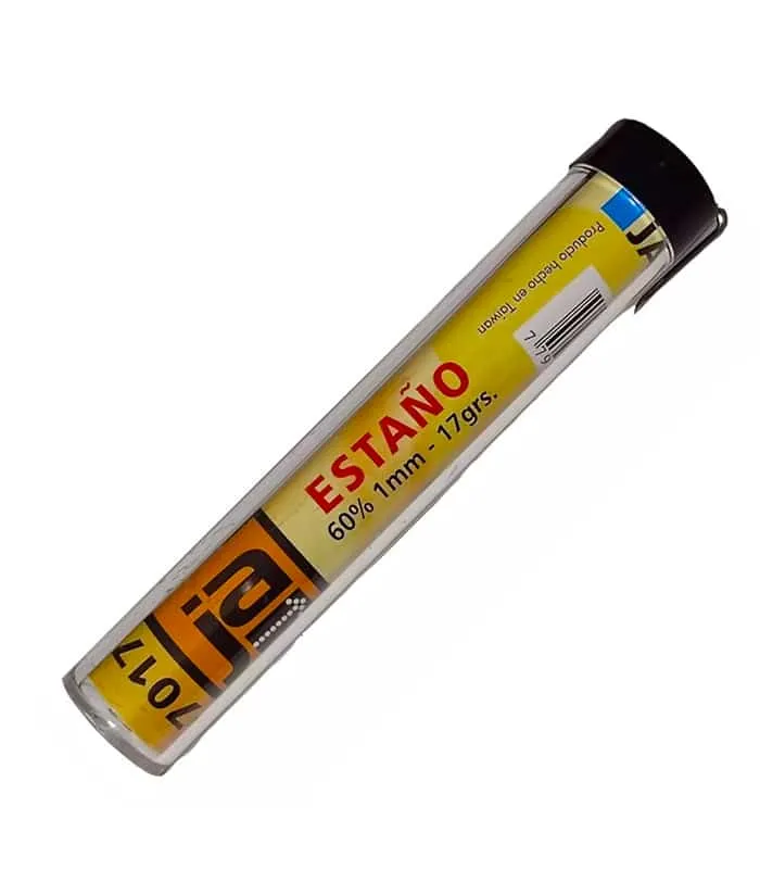 [ZD106-17G] ESTAÑO TIPO LAPIZ P-60/40 -3-MTS