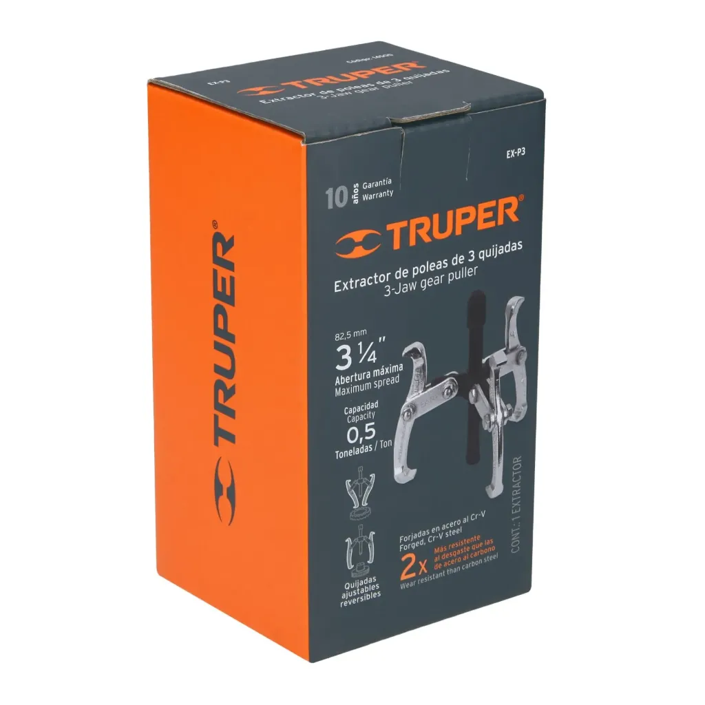 [14500] ESTRACTOR COJINETE DE POLEA DE 3 BRAZOS DE 3 PUL TRUPER