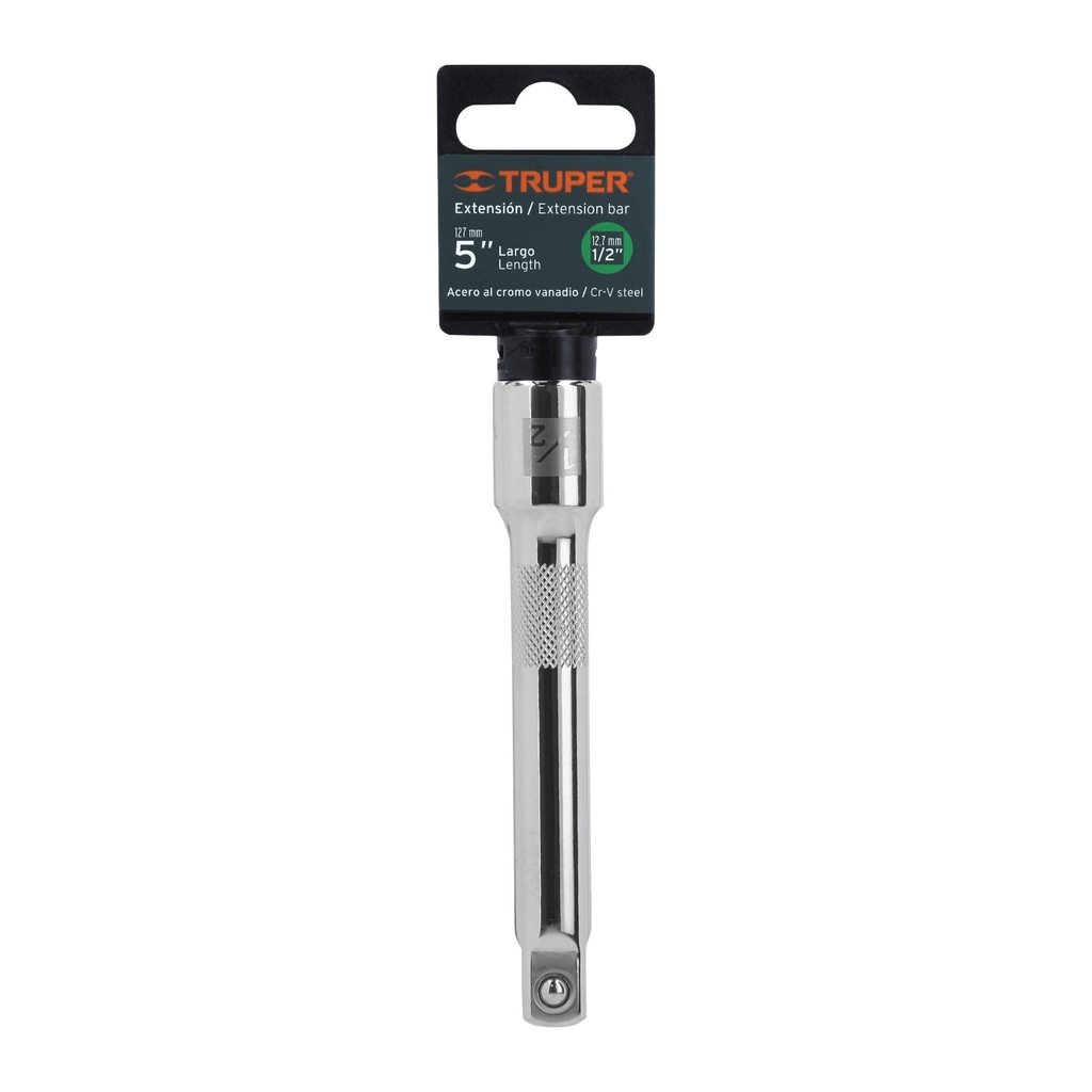 [13416] EXTENSIÓN CUADRO 1/2 PLG. PARA MATRACA LARGO 5 PLG. TRUPER
