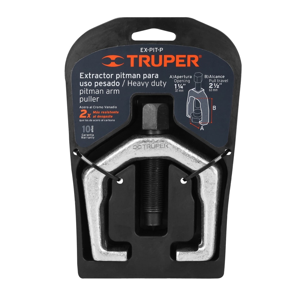 [14514] Extractor De Cojinere Pitman 54Mm Uso Pesado Truper