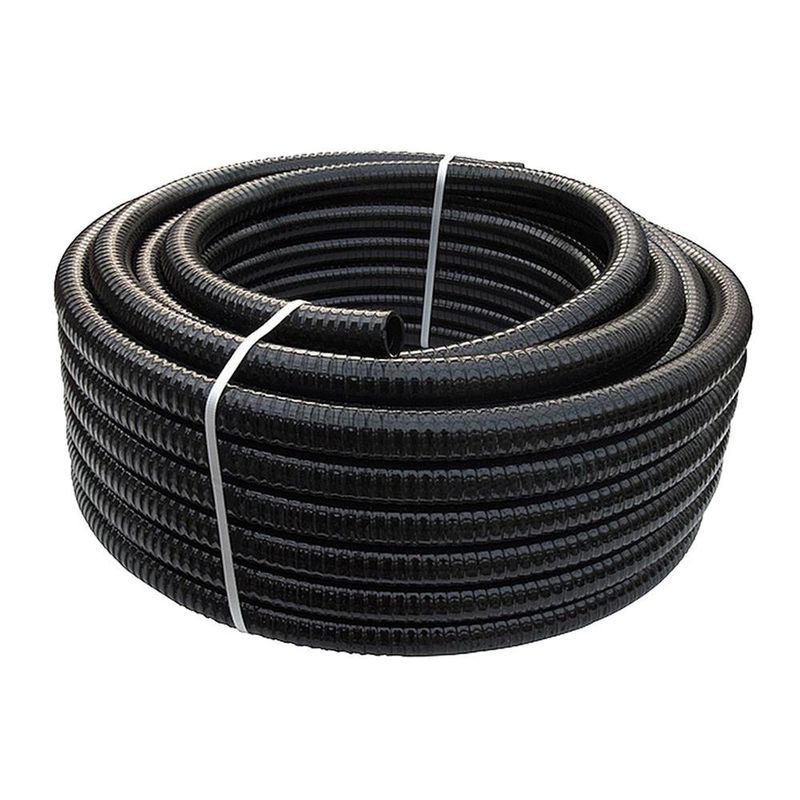 [FU1336] FLEXITUBO DE 1/2 NEGRO FULGORE METRO