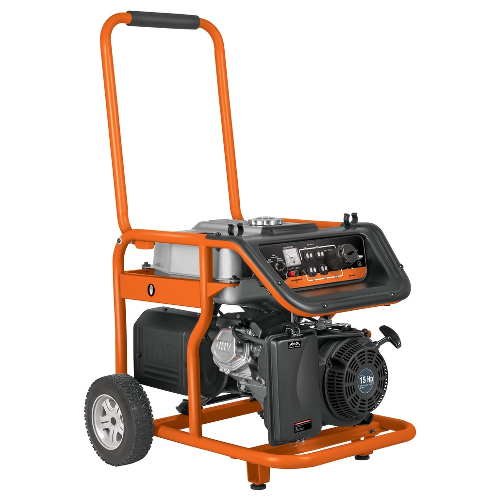 [15345] GENERADOR PORTATIL 8000 wats KW MOTOR A GASOLINA, TRUPER