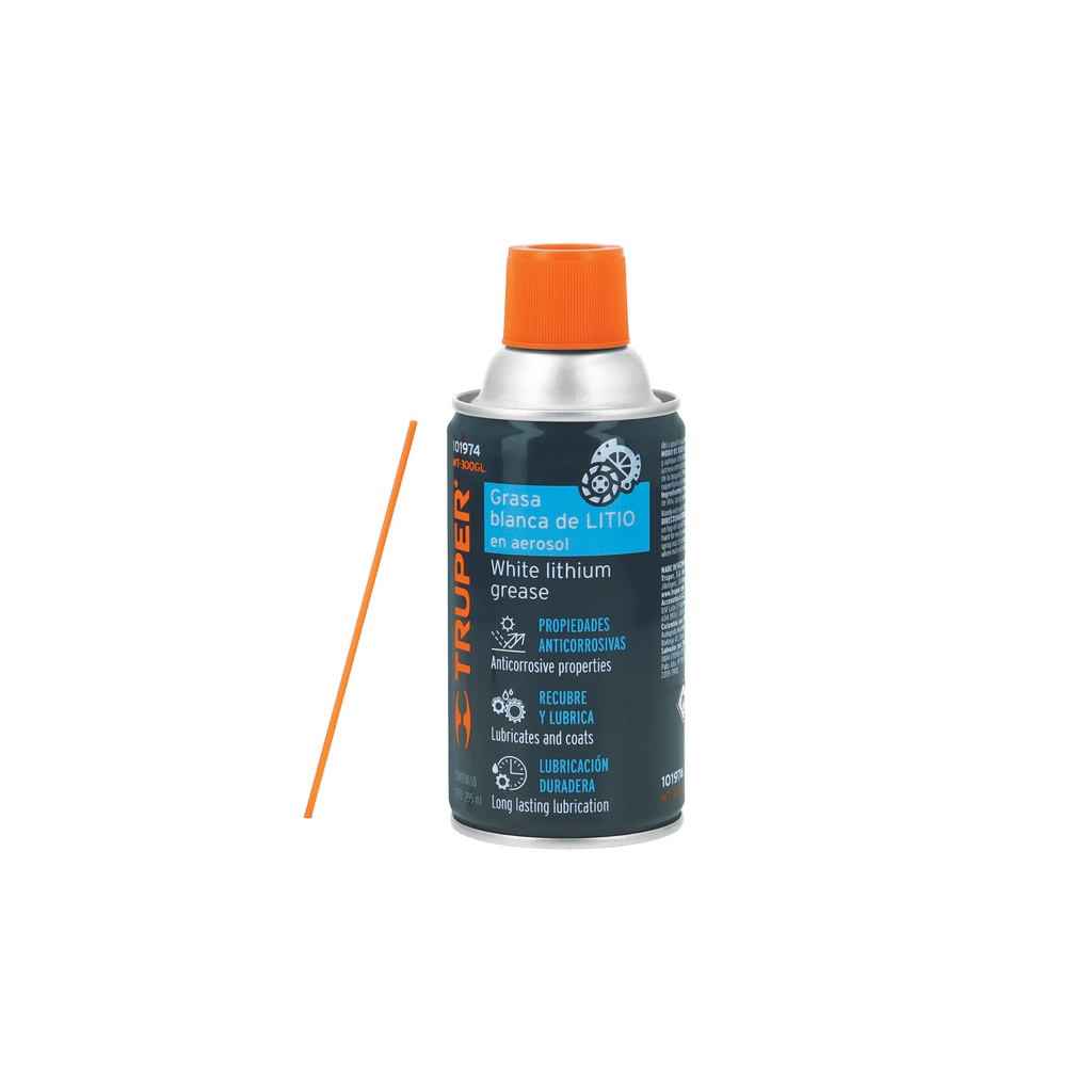 [101974] GRASA EN SPRAY BLANCA LITIO 295ML TRUPER