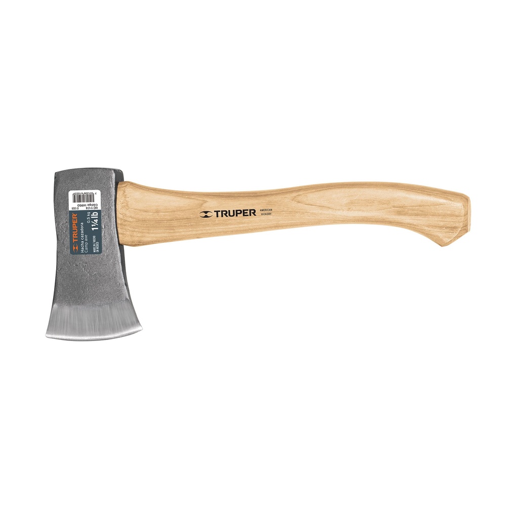[14950] HACHA CAZADORA 1 1/4 LIBRA MANGO HICKORY 14 TRUPER